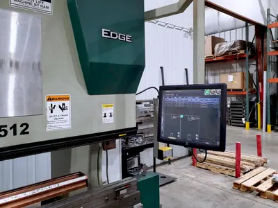 Used 2013 ACCURPRESS EDGE 417512 Press Brakes Illinois US | Machine Factory Outlet #1264088
