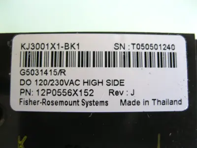 USED Emerson DeltaV KJ4001X1-BE1