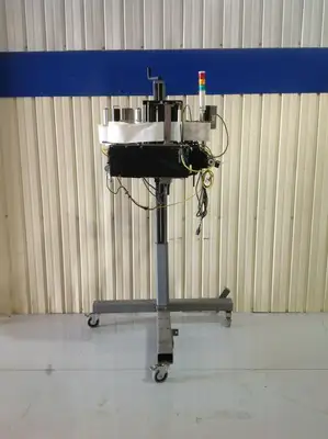 Used PARAGON LABEL APLICATOR WITH ZEBRA 170PAX4 120V Misc Industrial Equipment | Maverick Industrial Sales #1110010