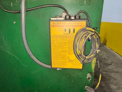 12' X 1/2" LVD MODEL #12-OH-50 HYDRAULIC POWER SHEAR: STOCK 16342