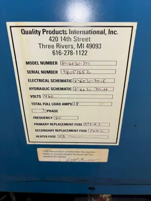 USED QUALITY PRODUCTS V-6030-M