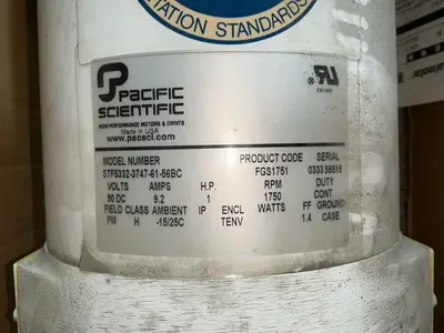 Used PACIFIC SCIENTIFIC STF533237476156BC Motors (misc) Ohio US | HGR 24 #1482442