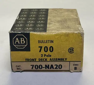 New | in-Stock ALLEN-BRADLEY 700-NA20 Miscellaneous Equipment (Electrical & Power) | Surplus Asset Holdings #1191769