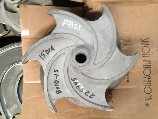 Goulds Impeller to fit pump size 8x10-15