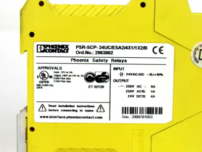 USED PHOENIX CONTACT PSR-SCP-24UC/ESA2/4X1/1X2/B