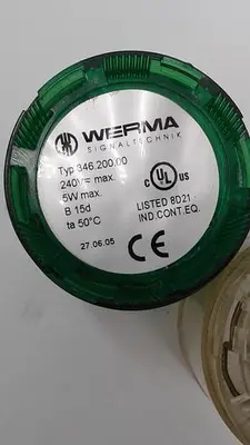Used WERMA SIGNALTECHNIK _UNKNOWN_ Misc Electrical & Power Parts | ND Industrial Surplus #1212569