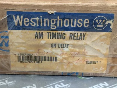 Westinghouse 1548654 AM Timing Relay Module 120V Coil New NIB