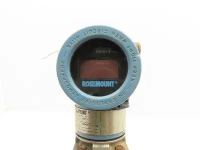 Rosemount CD2A22A1AB4I5M5 Pressure Transmitter 0-250" H20 3626Psi 10.5-55VDC