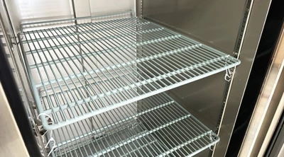 171-0099 28” Stainless Steel 1 Door Self Contained Reach In Freezer