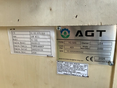 Used AGROTK YC-32G SAWMILL Sawmill Bandsaws Michigan US | Miedema Asset Management Group #1474563
