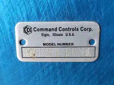 NEW COMMAND CONTROLS EMDV-12-N-3C-10TA-24DG