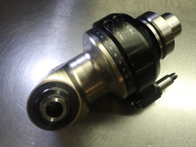 Gerardi HSK80 ER25 Right Angle Head 7.5" Pro F90-16 ATC (LOC2940A)