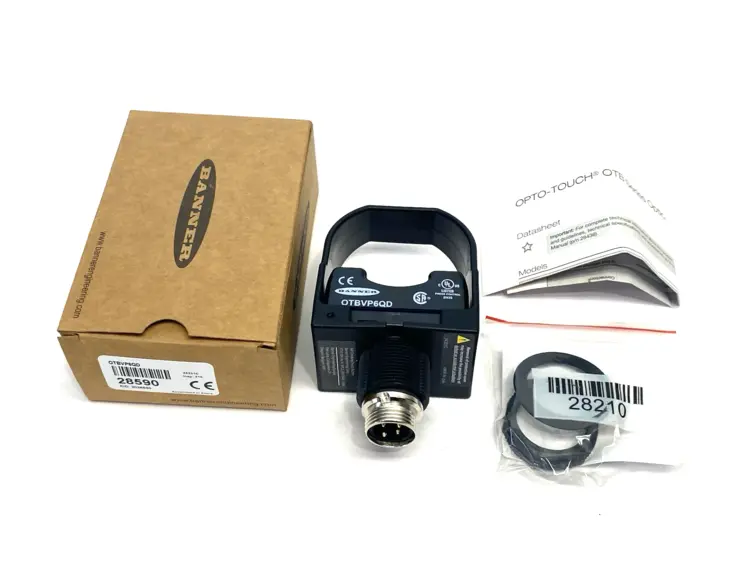 New | in-Stock Banner Engineering OTB Series Momentary Action Touch Button w/Black F.C. 28590 Relays & Switches Michigan US | Maverick Industrial Sales #1393227