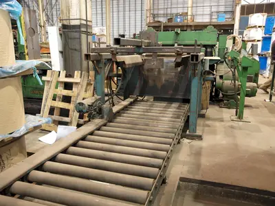 25,000 LB x 36" WIDE x .040" GAUGE PAXSON/LITTELL CUT-TO-LENGTH LINE. STOCK #0741022.