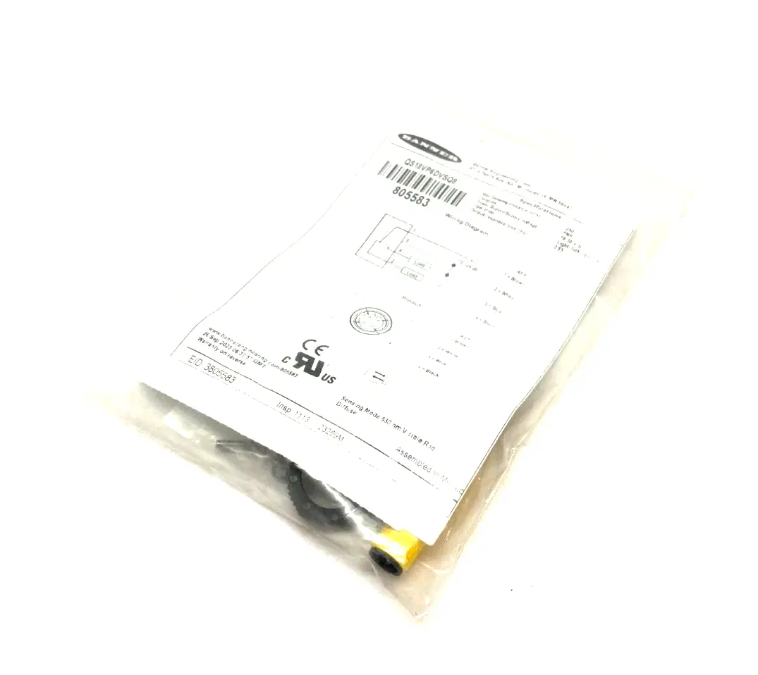 NEW BANNER ENGINEERING WORLD-BEAM ALL PURPOSE PHOTOELECTRIC SENSOR M12 INTEGRAL