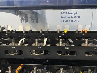 2019 TRUMPF TRUPUNCH 5000 PUNCHES, FABRICATING, N/C & CNC | Machinery Network (16)