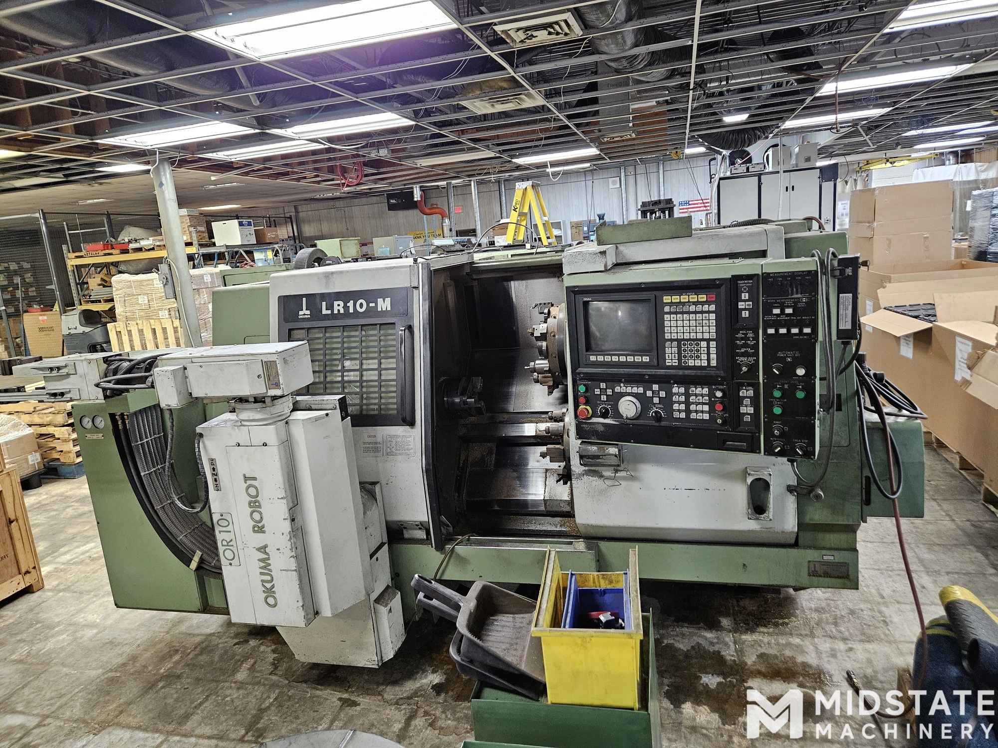 OKUMA LR-10 CNC Lathe