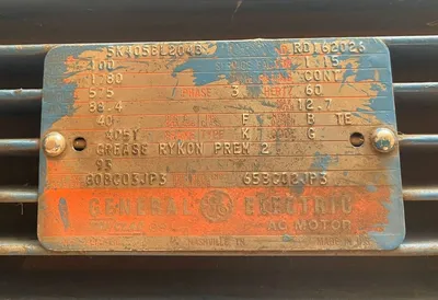 USED GENERAL ELECTRIC 100 HP