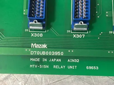 Used MAZAK D70UB003950 I/O Boards & Replacement Parts Ohio US | HGR 24 #1406064
