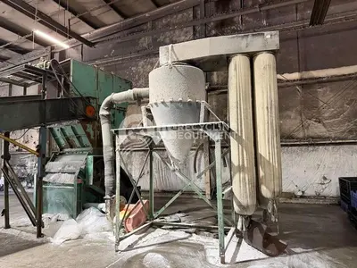 USED ALSTEELE ENTOLETER GRANULATOR SYSTEM