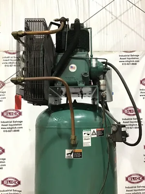 Champion Pneumatic VR5-8 Industrial Vertical Air Compressor Tank 5HP 3PH