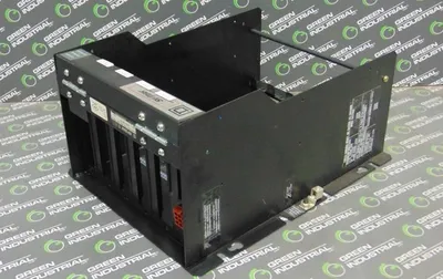 Square D 8030 RRK-100 SY/MAX 5 Slot Rack Chassis Series E1 Used