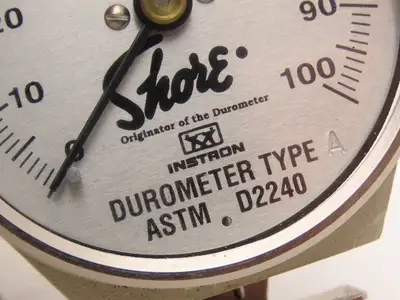 Shore Type A ASTM D2240 Durometer Rubber Hardness Tester Gage 0-100 Dial