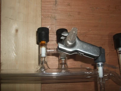 Kontes 4-Valve Vacuum Manifold w/ 12 Stopcocks