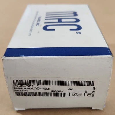 NEW Mac Valves 274B-501JC