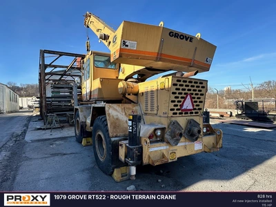 Used 1979 GROVE RT522 Mobile Cranes Pennsylvania US | Proxy Equipment #1377578