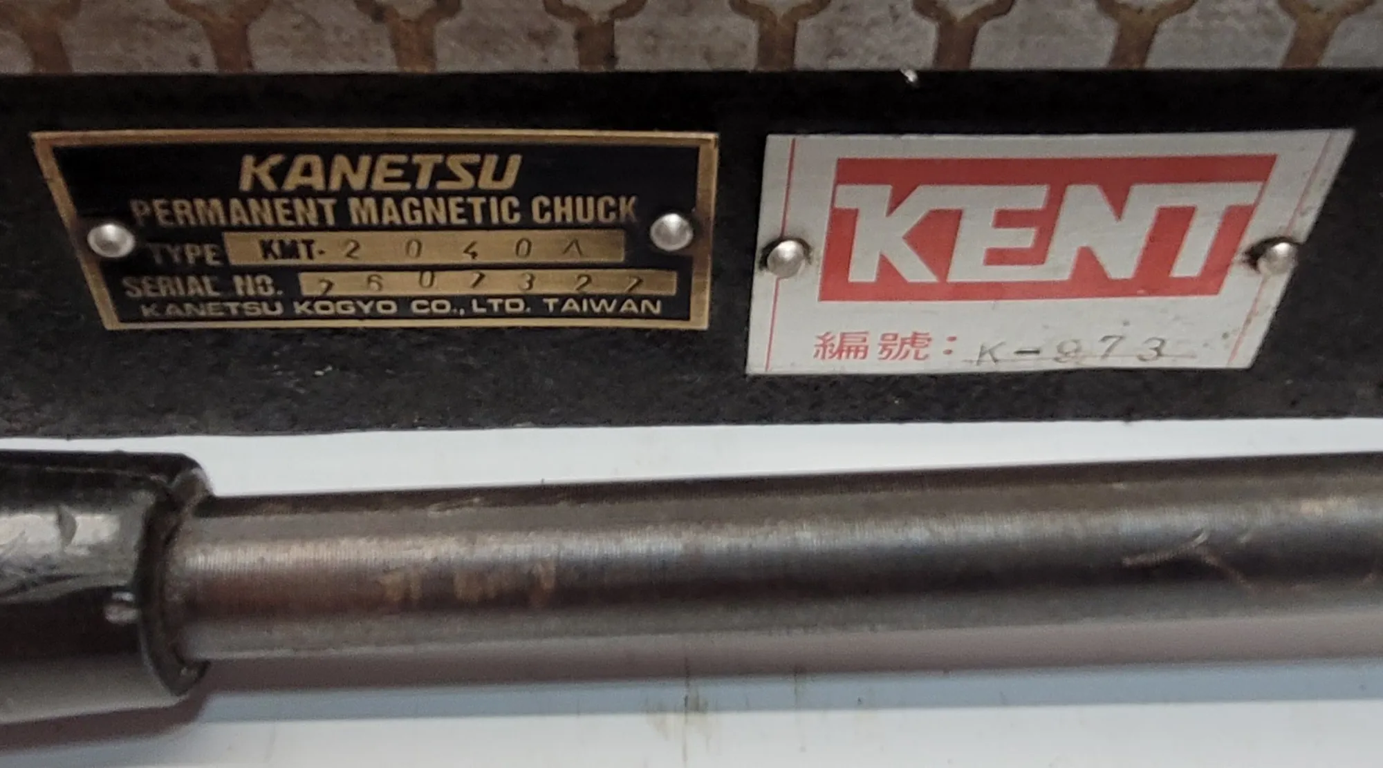 Used KANETSU KMT-2040A Tooling & Accessories, Magnetic Chucks 6378 