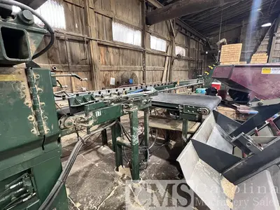 USED PENDU COMPLETE PENDU CUT STOCK OPERATION - SCRAGG, GANG RIP, STACKER