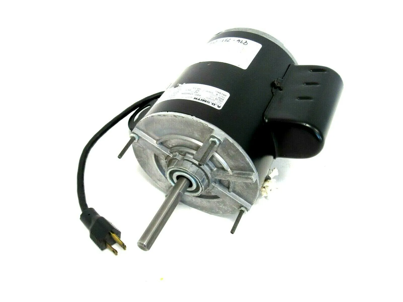 NEW AO SMITH HF3G039N FAN MOTOR 1/4HP 115V 1100RPM 486 1/2" DIA.