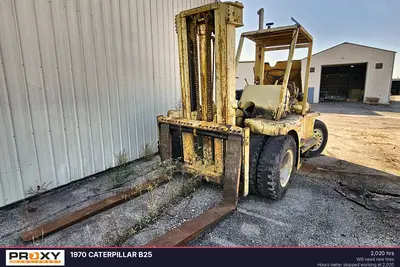 Used 1970 CATERPILLAR B25 Internal Combustion Forklifts: Pneumatic Tire Wisconsin US | Proxy Equipment #1385029