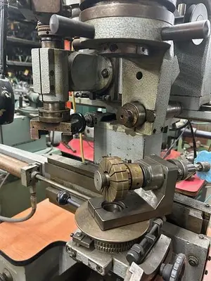 3802 Moyas Two Head Diamond Faceting Cutting Machine W/rotary work holder and Collets for Jewelry Bracelets, Hoop Earrings & Bangle Cuts
