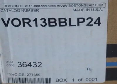 NEW BOSTON GEAR VOR13BBLP24 PNEUMATIC OVERLOAD CLUTCH