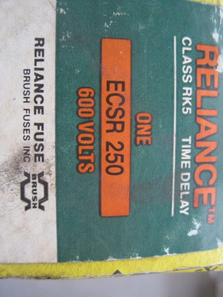 NEW RELIANCE ECSR-250 FUSE
