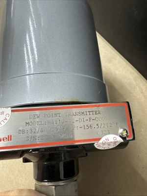 NEW Honeywell H4112-12-D1-F-000