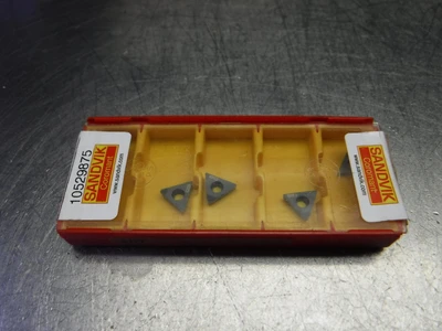 Sandvik Diamond Tipped Inserts QTY5 TCMW2(1.5)2FP / TCMW110208FP CD10 (LOC1968D)