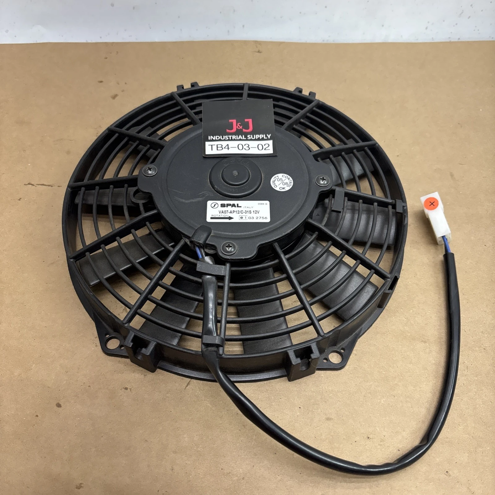 New | in-Stock Spal _UNKNOWN_ Fans Indiana US | J&J Industrial Supply #1314337