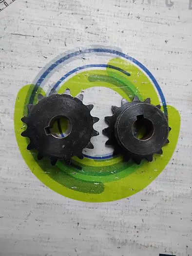 SPROCKET FOR #35 ROLLER CHAIN 35B16 16 TOOTH BORE- LOT OF 6 UNITS