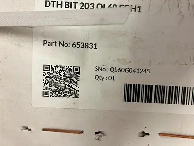 Used HALCO 8” QL60 HAMMER BIT Other Cutting Tools Pennsylvania US | East West Machinery & Drilling #1417585