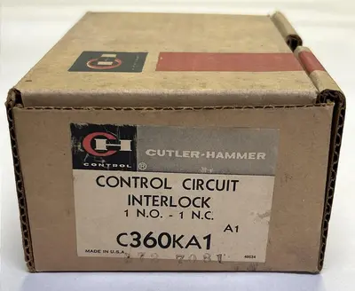 New | in-Stock CUTLER-HAMMER C360KA1 Contact Blocks Ohio US | Surplus Asset Holdings #1225598