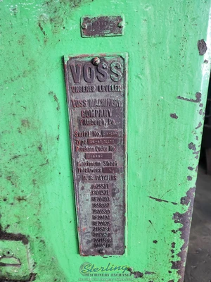 Used HERR VOSS 36-4 1/2-11-3 Sheet & Strip Straighteners California US | Sterling Machinery Exchange #1467659