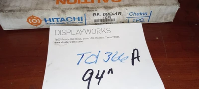 NEW Hitachi BS.08B-1R 08B-1R Roller Chain 94"c