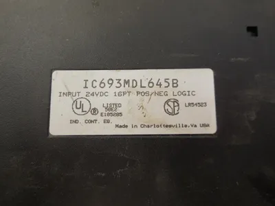 GE FANUC IC693MDL645B INPUT MODULE