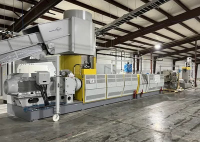 NGR Plastic Recycling Pelletizing System Model C: GRAN 165-170 V HD