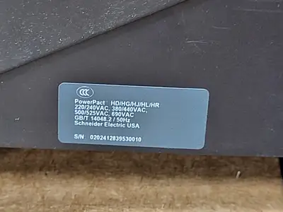 USED SQUARE D HRA36060U31XYP