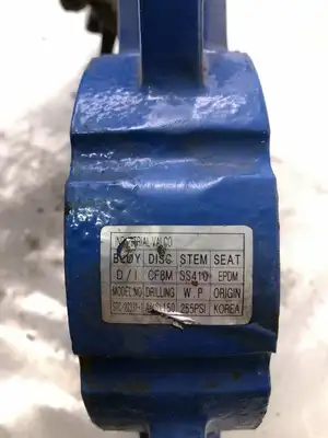 VALCO STC-22331-1 DI 4″ Manual Wafer Butterfly Valve; DN100, CF8M Disc, 250PSI