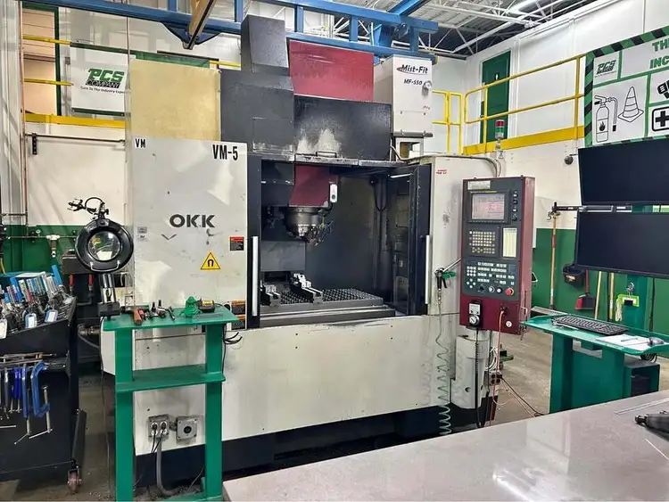 Used 2004 OKK VM-5III Vertical Machining Centers Ohio US | Toolquip, Inc. #874089